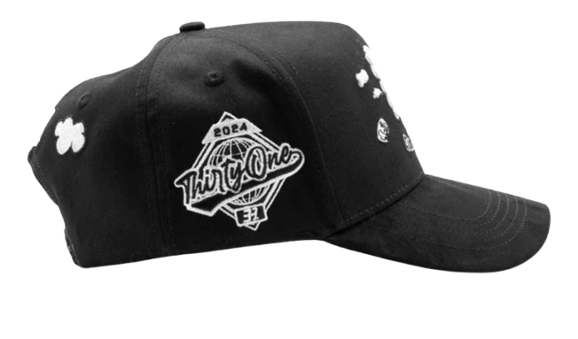 31 Hats LA Clouds Black