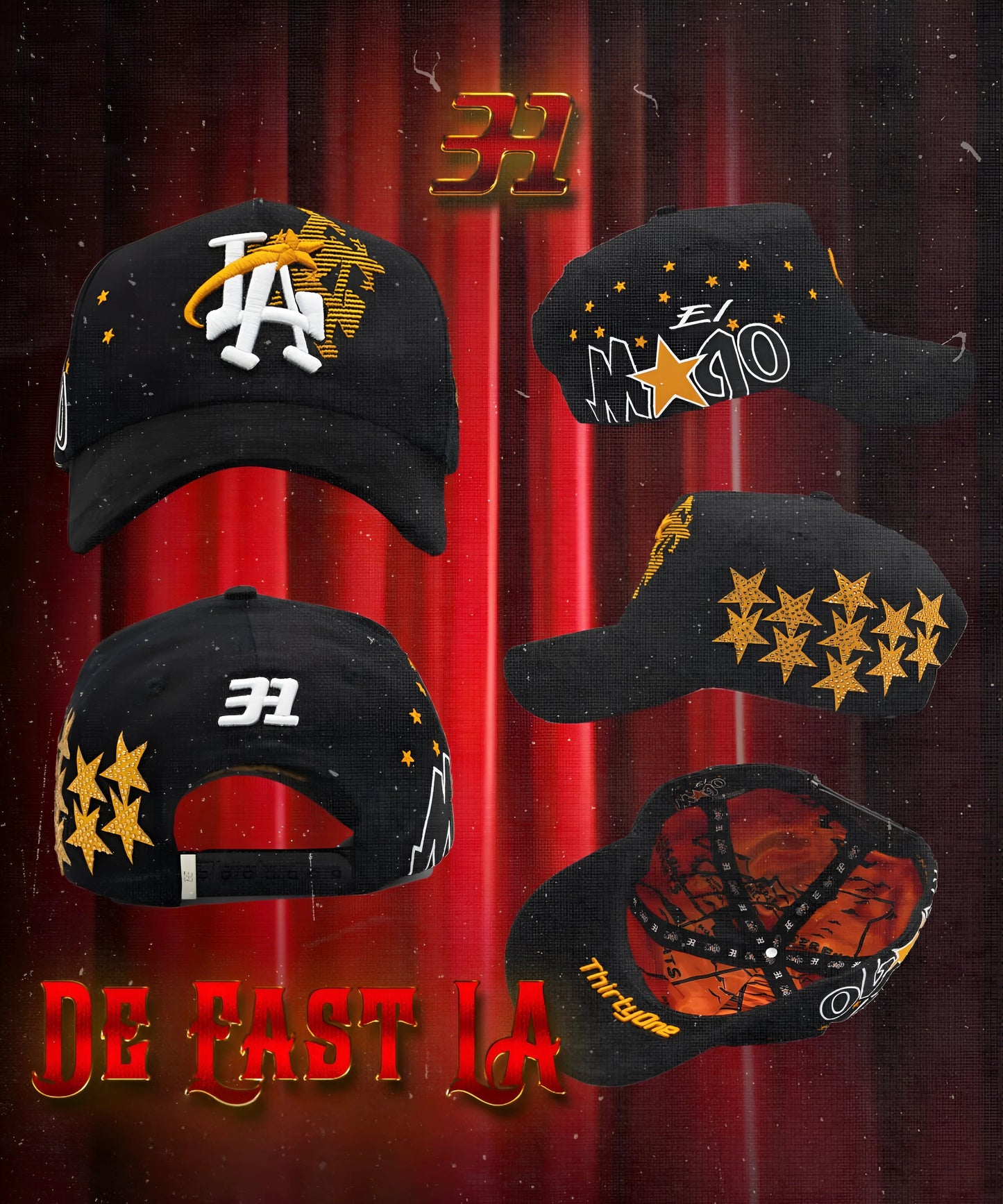 31 HATS ''DE EAST LA''